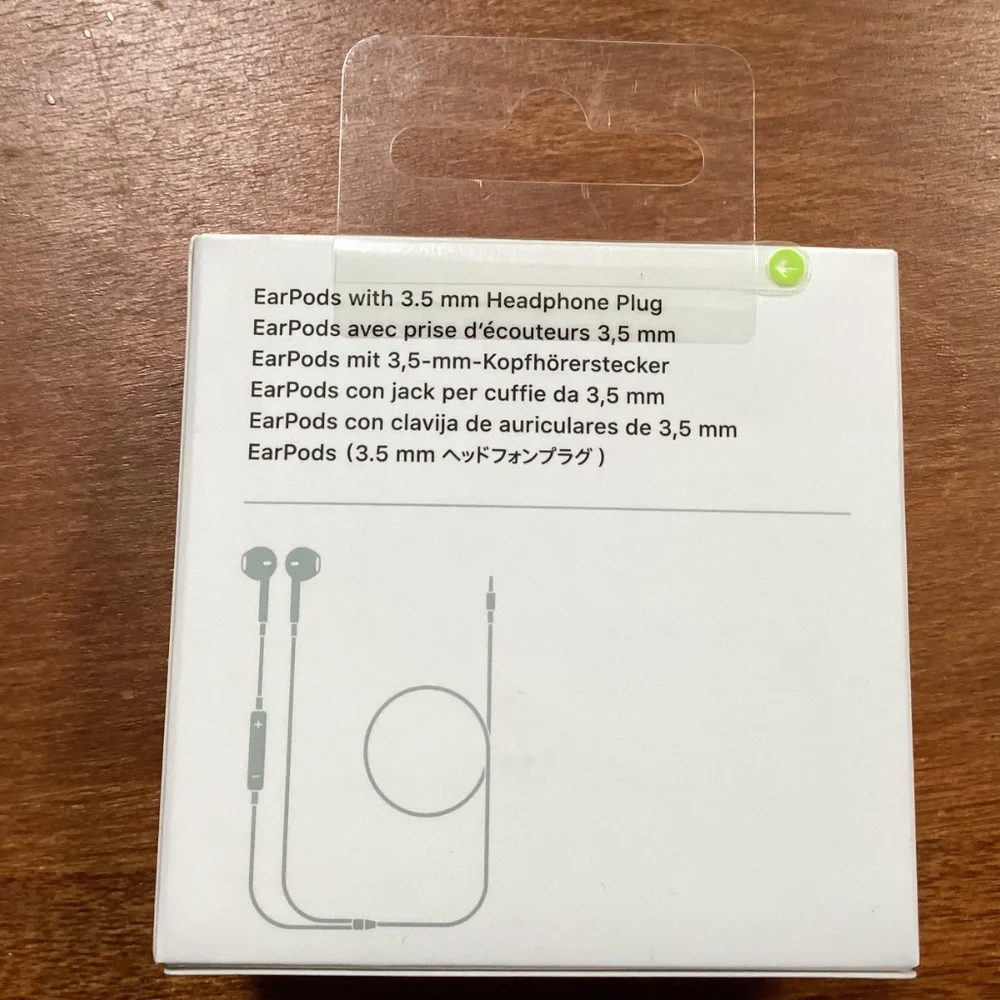 Apple Earpods Headphone Plug NIB